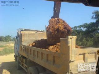 無聊的工作裝車出土