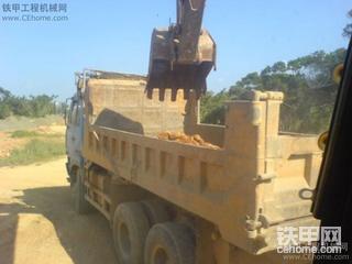 無聊的工作裝車出土