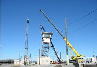 吊车事故，起吊到倒塌（2）