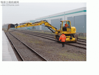 TEREX 大家很少見(jiàn)過(guò)的型號(hào)挖機(jī)