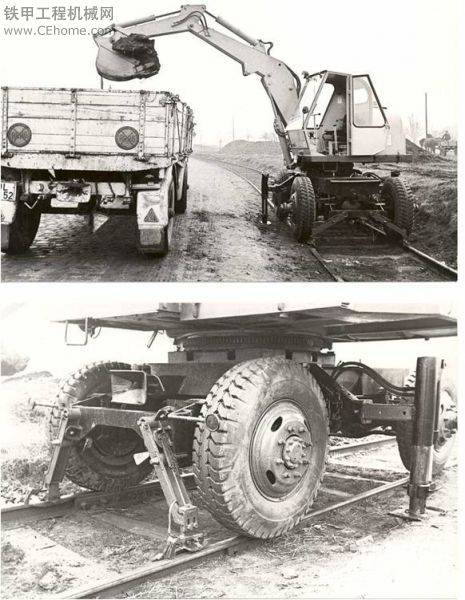 1964年，首次與Fa.Schneider公司合作，共同將一臺挖掘機投入到軌道上使用