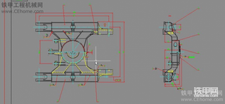 6吨小型挖掘机结构图