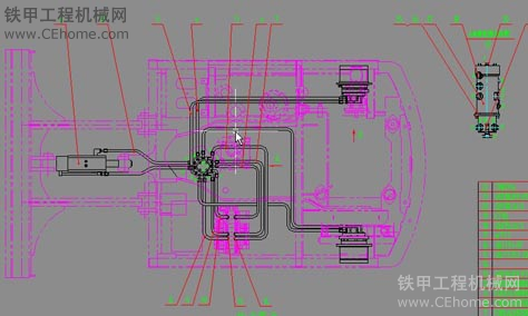 6噸小型挖掘機(jī)結(jié)構(gòu)圖