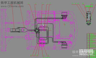 6吨小型挖掘机结构图