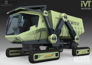 未来的自卸车是这个样子的