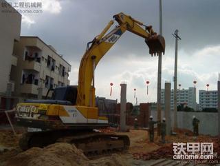 我的机机吊电线杆