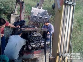 大修后吊装机头