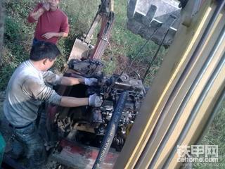 大修后吊装机头