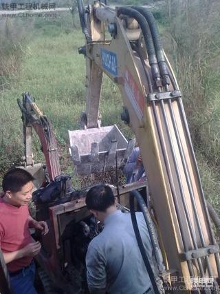 大修后吊装机头