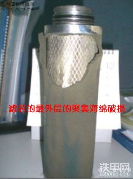 常見壓縮空氣過濾濾芯破損原因的分析和解決
