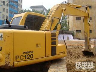 告别了！开过的小松120-6E！