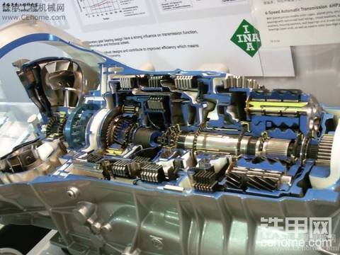 6档行星轮式自动变速器