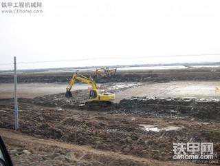 刚刚从超有挑战性的工地回来~