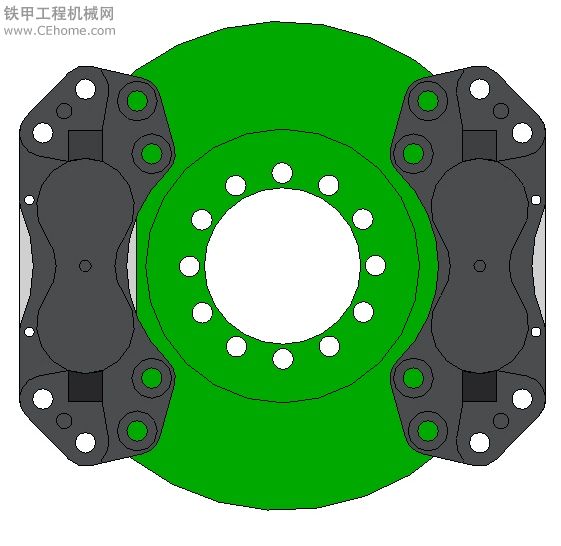 制動(dòng)器三維圖