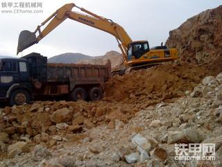 第一次接近PC450-7爽 激动