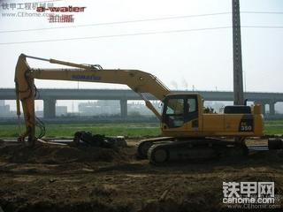 小松PC-350-8板樁機(jī)